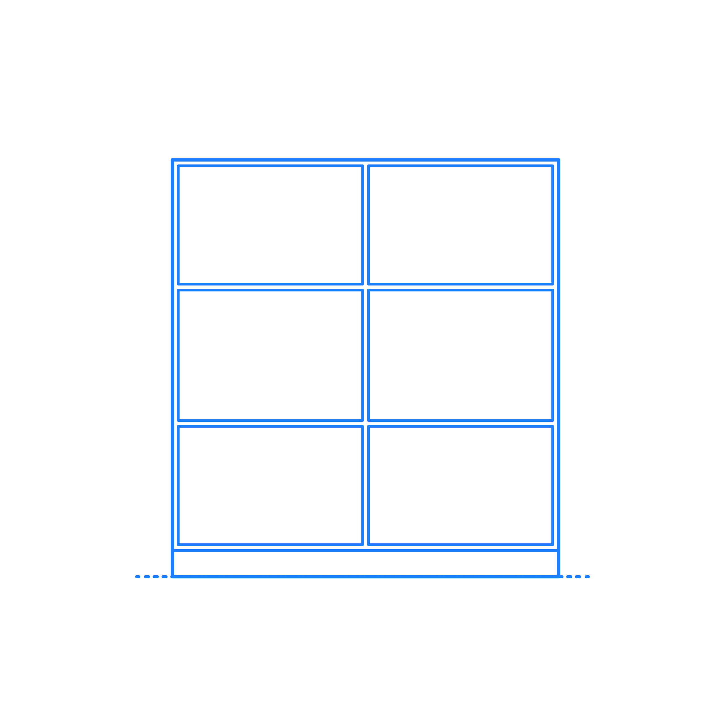 Furniture Bookcases Mogens Koch Bookcase Narrow Icon Svg Vector Free Vectors